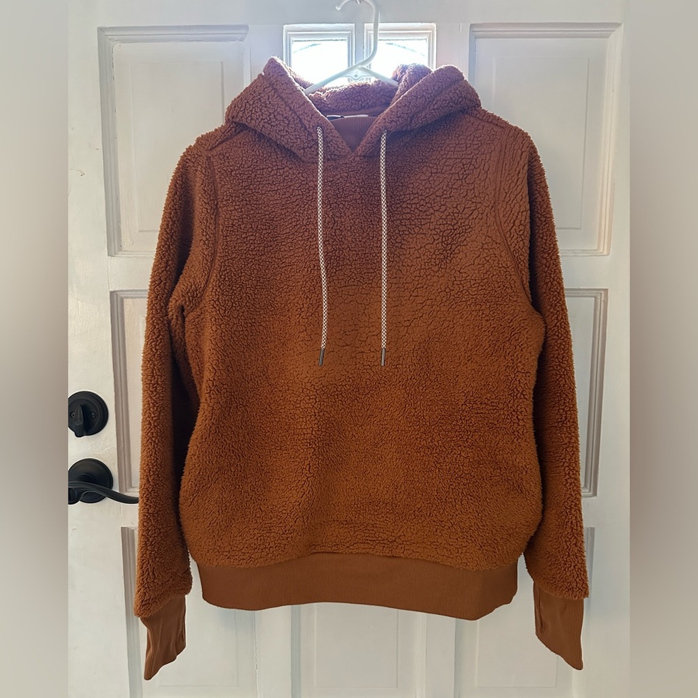 Athleta Tugga Sherpa Hoodie Sweatshirt